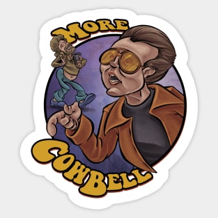 More cowbell Sticker